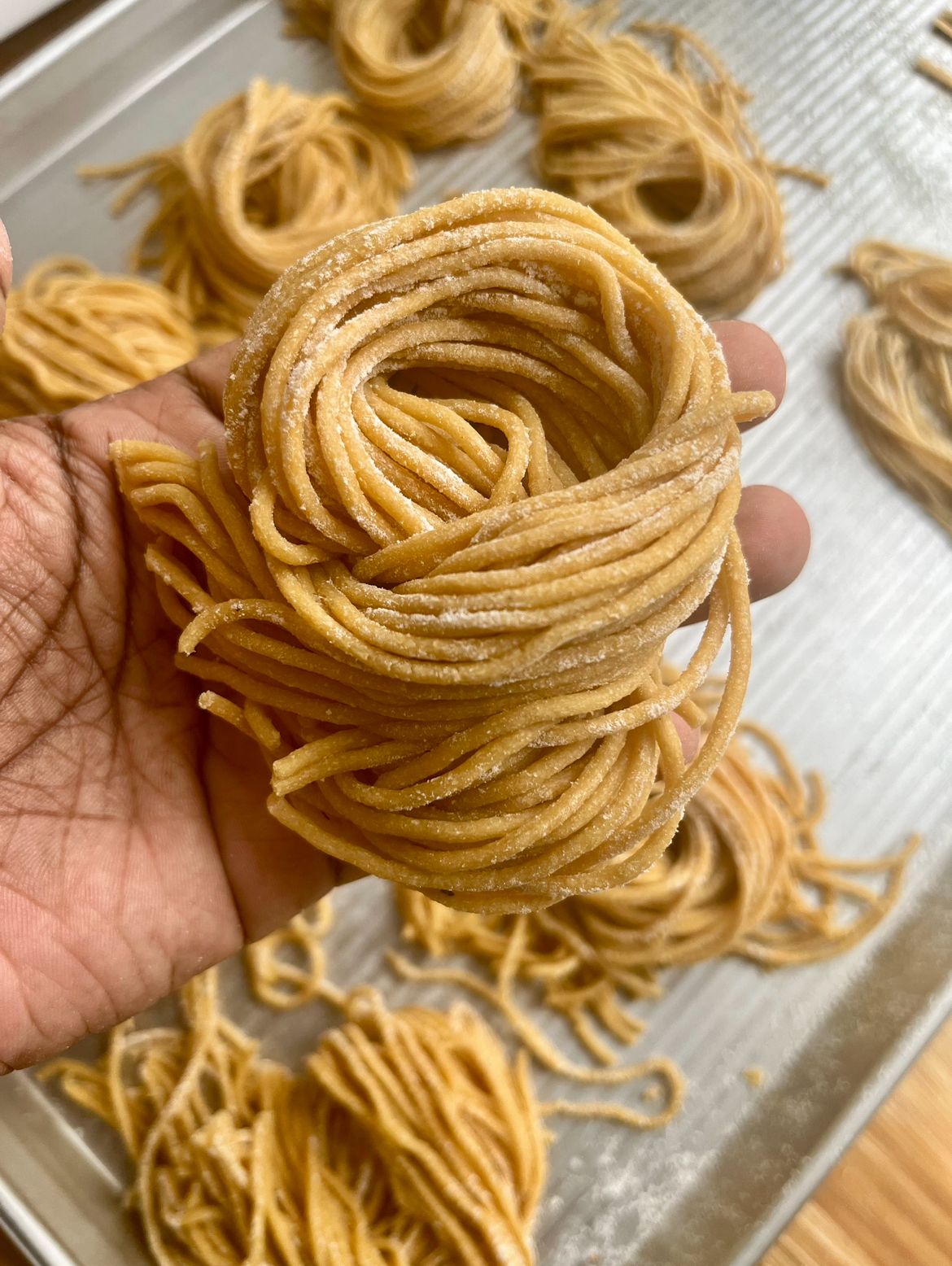Easy Extruded Pasta Dough with Fresh Milled Flour-image